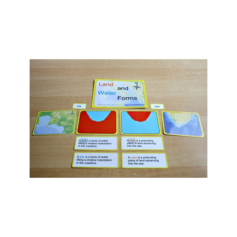 Land & Water Forms (Dieser Artikel ist auch in deutsch erhältlich)