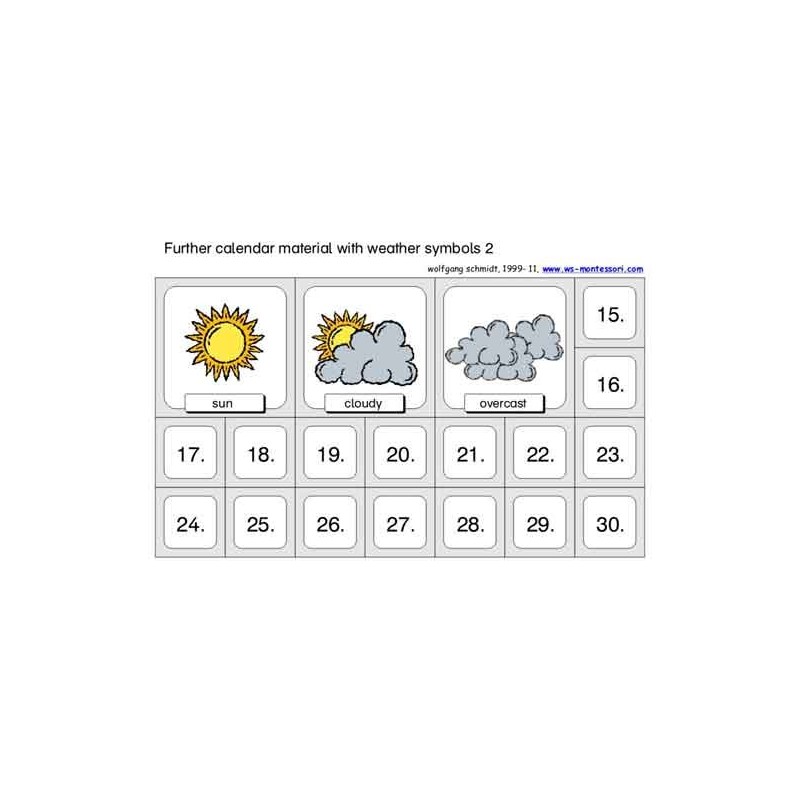 The Calendar (Dieser Artikel ist auch in deutsch erhältlich)