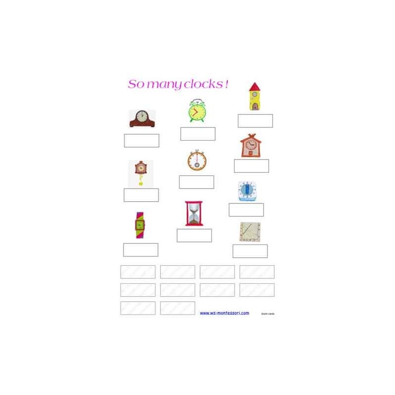 Time & Clocks	 (Dieser Artikel ist auch in deutsch erhältlich)