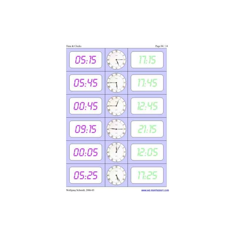 Time & Clocks (This article is also available in German)