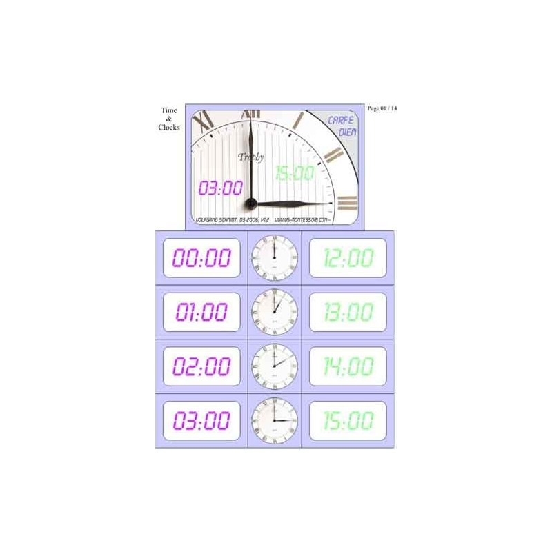 Time & Clocks	 (Dieser Artikel ist auch in deutsch erhältlich)