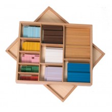 Colored Counting Bars---use the same box as Multiplication Bead Bar Box