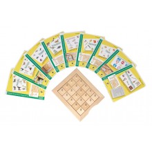 Combination sliding and turn-up game