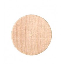 WOOD chips round 20 mm natural