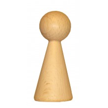 WOODEN CONE 10 NATURE