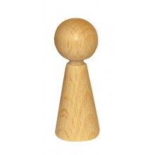 HOLZkegel Hals 6 NATUR