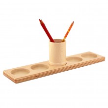 Quiver bar with 5 quivers natural