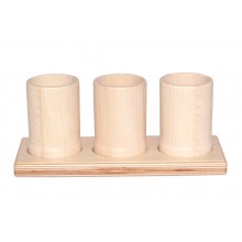 Quiver bar with 3 quivers unpainted