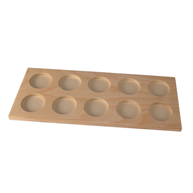 Plate for 10 pen cases