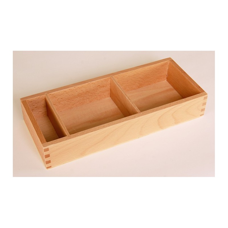Box with 3 compartments 10 x 25.5 Box with 3 compartments 10 x 25.5