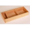 Box with 3 compartments 10 x 25.5 Box with 3 compartments 10 x 25.5