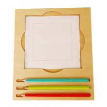 Arbeitsbrett für die Metallenen Einsatzfiguren