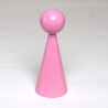 Wooden cone 16 cm lacquered Wooden cone 16 cm lacquered