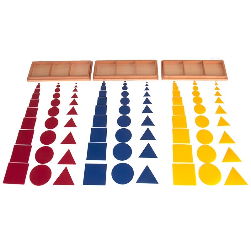 Set of circles, triangles and squares Set of circles, triangles and squares