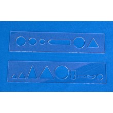 Stencils word types long 2 parts