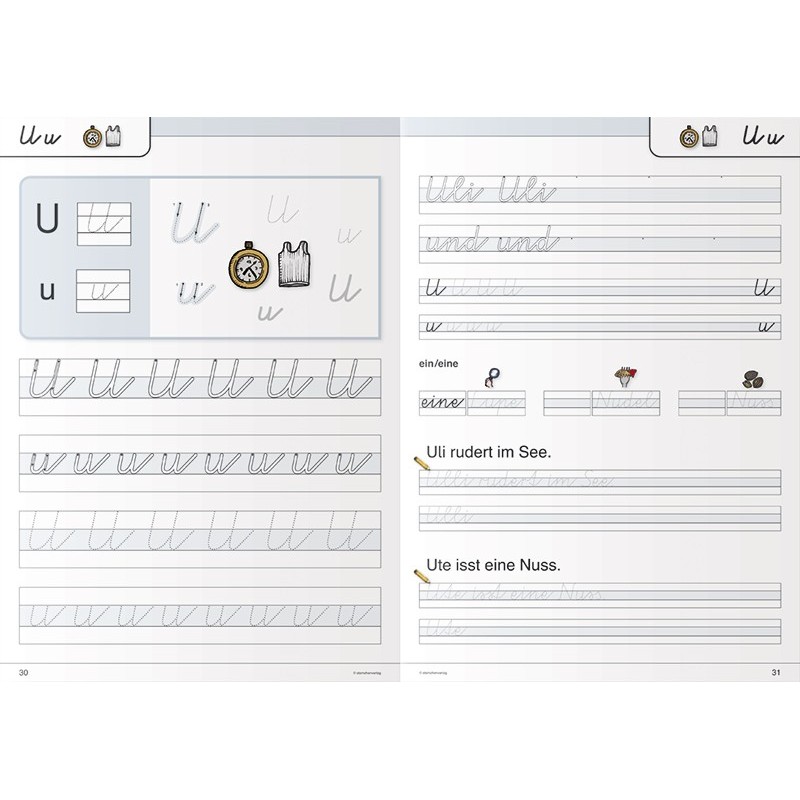 Ich kann die Schreibschrift  VA Ich kann die Schreibschrift  VA
