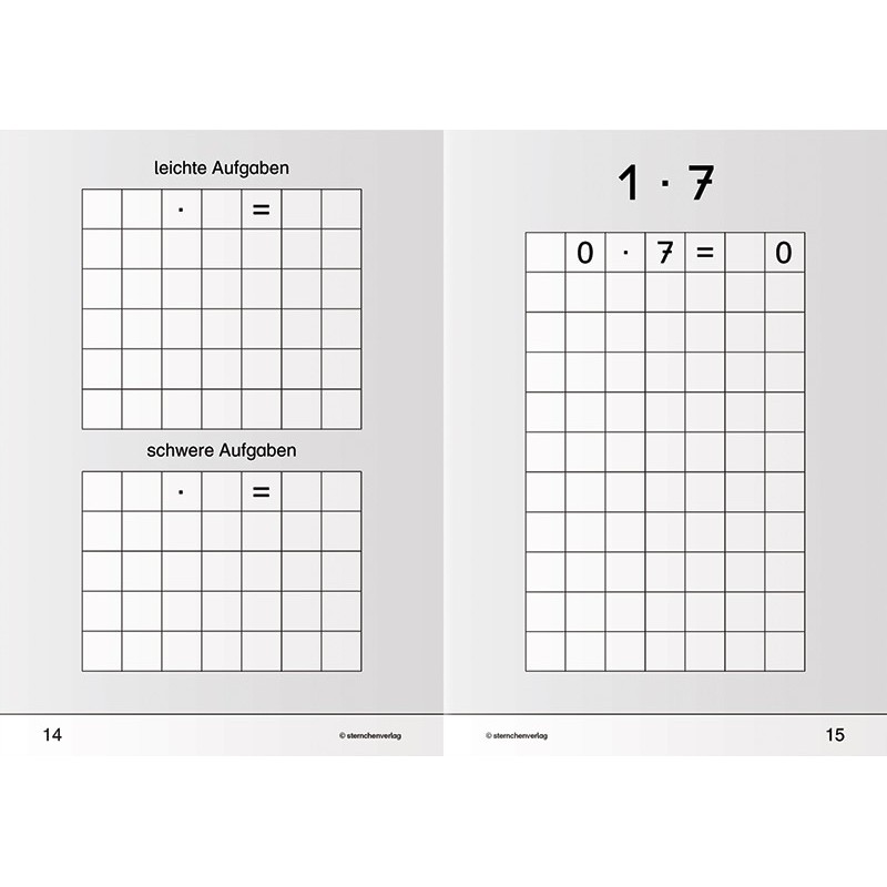 My multiplication booklet My multiplication booklet