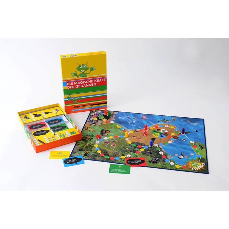Die magische Kraft der Gedanken  Brettspiel für Kinder mit Versagensangst  Die magische Kraft der Gedanken  Brettspiel für Kinder mit Versagensangst