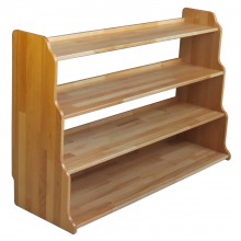 Cabinet -- 4 shelves---beech wood（120CM*40CM*80CM）