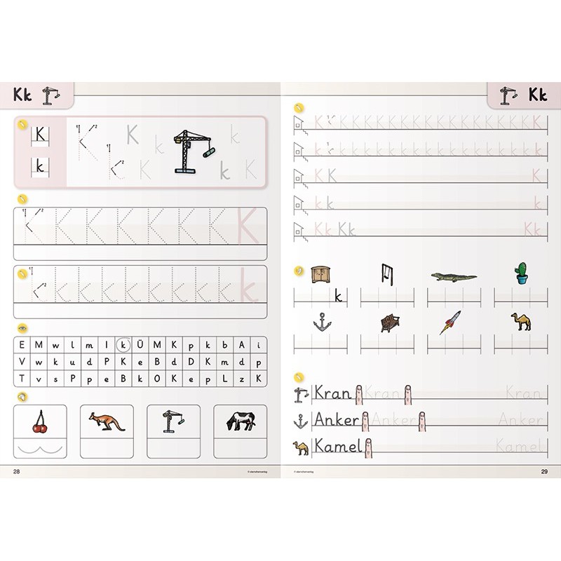 Ich kann die Grundschrift - Teil A Ich kann die Grundschrift - Teil A