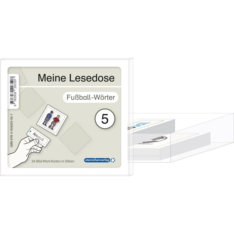 Meine Lesedose 5 - Fußball-Wörter Meine Lesedose 5 - Fußball-Wörter