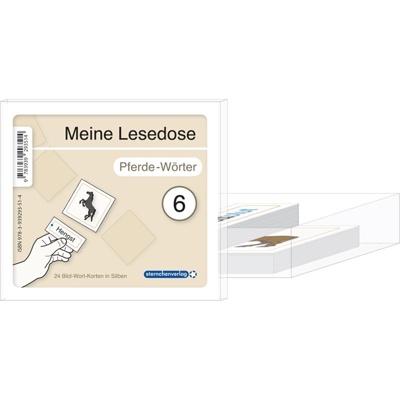 Meine Lesedose 6 - Pferde Wörter Meine Lesedose 6 - Pferde Wörter
