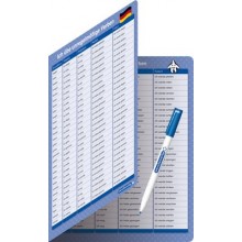 I practice irregular verbs - folding card + pen