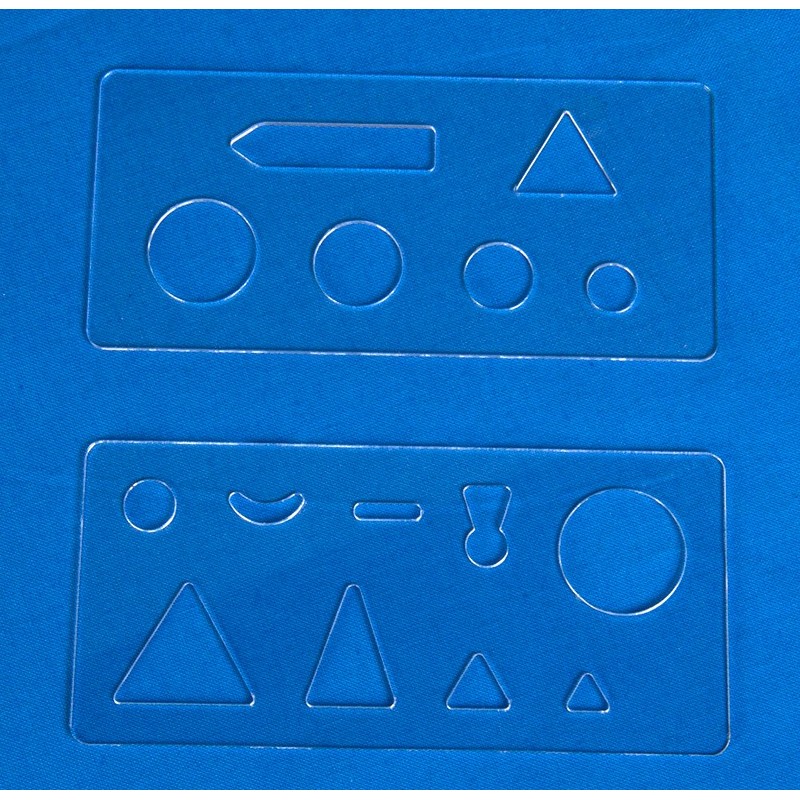 Stencils short 2 parts Stencils short 2 parts