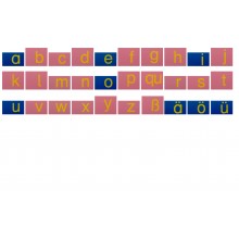 Sandpaper letters block letters