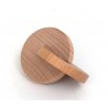 interlocking wooden discs