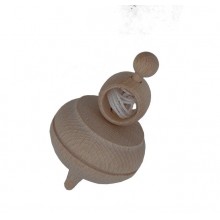 Cord take-off spinning top