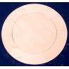 Wooden tablets circle 10 pieces Wooden tablets circle 10 pieces