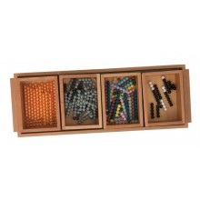 Subtraction Snake Game,  Connected Beads