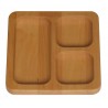 3 compartment sorting tray -beech wood(20 cm * 20 cm * 2 cm) 3 compartment sorting tray -beech wood(20 cm * 20 cm * 2 cm)