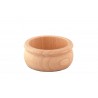 WOODEN bowl of tulip shape nature WOODEN bowl of tulip shape nature