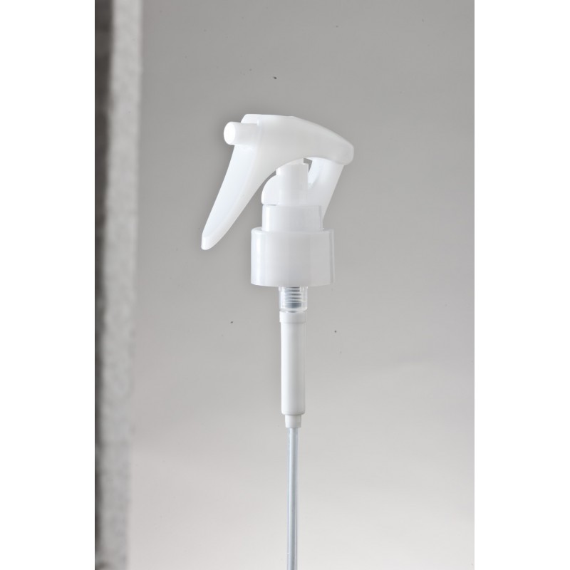 Spray bottle for cleaning exercises white Spray bottle for cleaning exercises white