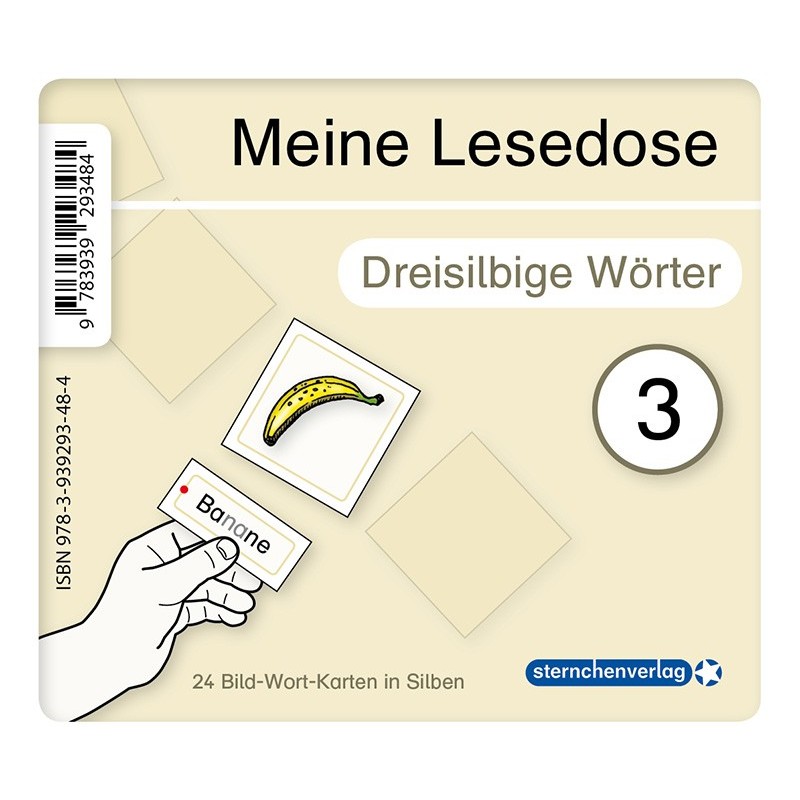 Meine Lesedose 3 - Dreisilbige Wörter Meine Lesedose 3 - Dreisilbige Wörter
