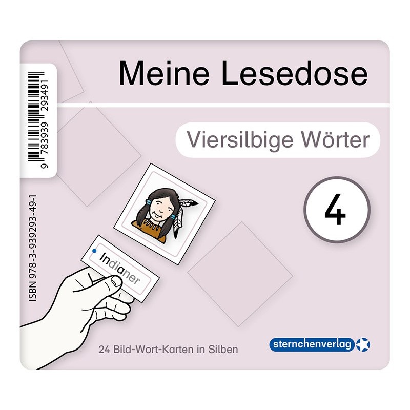 Meine Lesedose 4 - Viersilbige Wörter Meine Lesedose 4 - Viersilbige Wörter