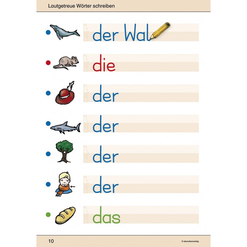Ich kann schreiben Teil 1 mit Artikelkennzeichnung Ich kann schreiben Teil 1 mit Artikelkennzeichnung