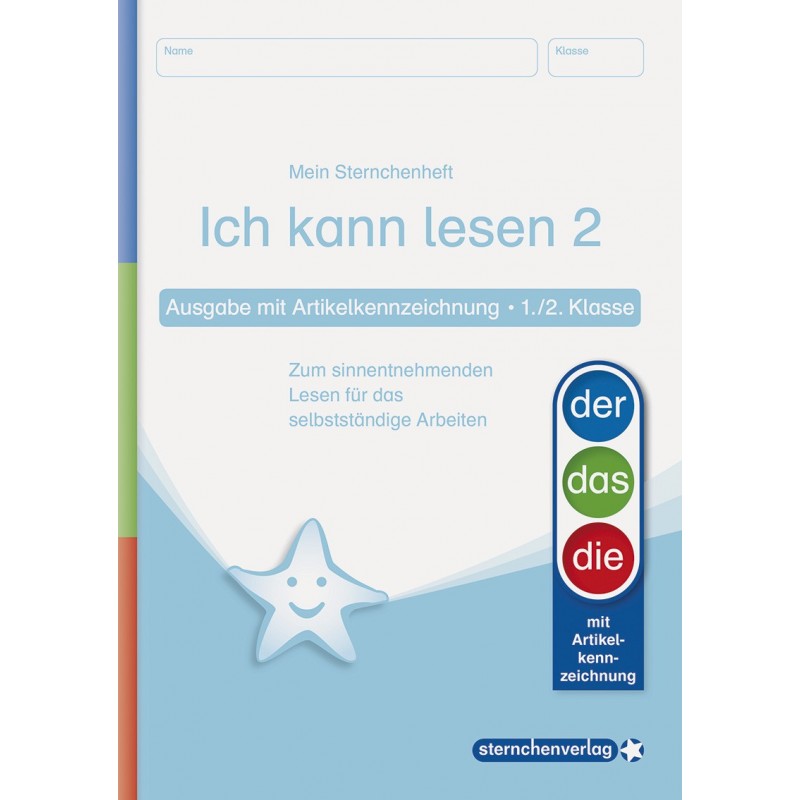 Ich kann lesen 2 mit Artikelkennzeichnung Ich kann lesen 2 mit Artikelkennzeichnung
