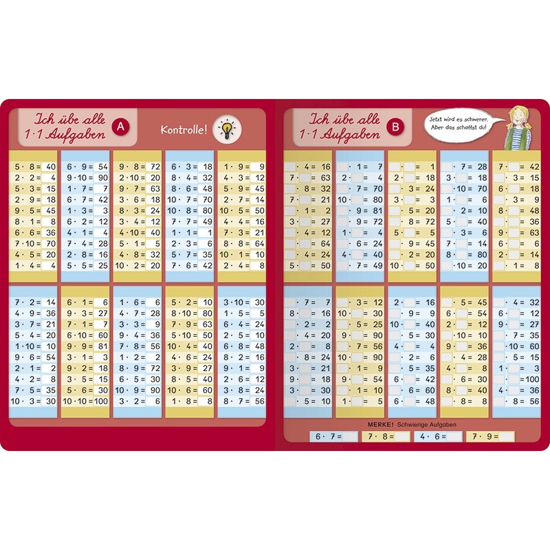 I practice all 1 x 1 exercises WITHOUT A PEN I practice all 1 x 1 exercises WITHOUT A PEN