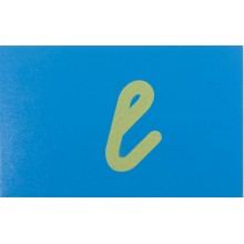 Sandpaper letters Simplified initial font