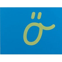 Sandpapierbuchstaben Vereinfachte Ausgangsschrift