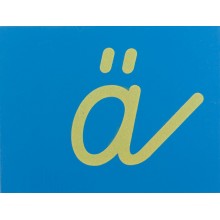 Sandpaper letters Simplified initial font