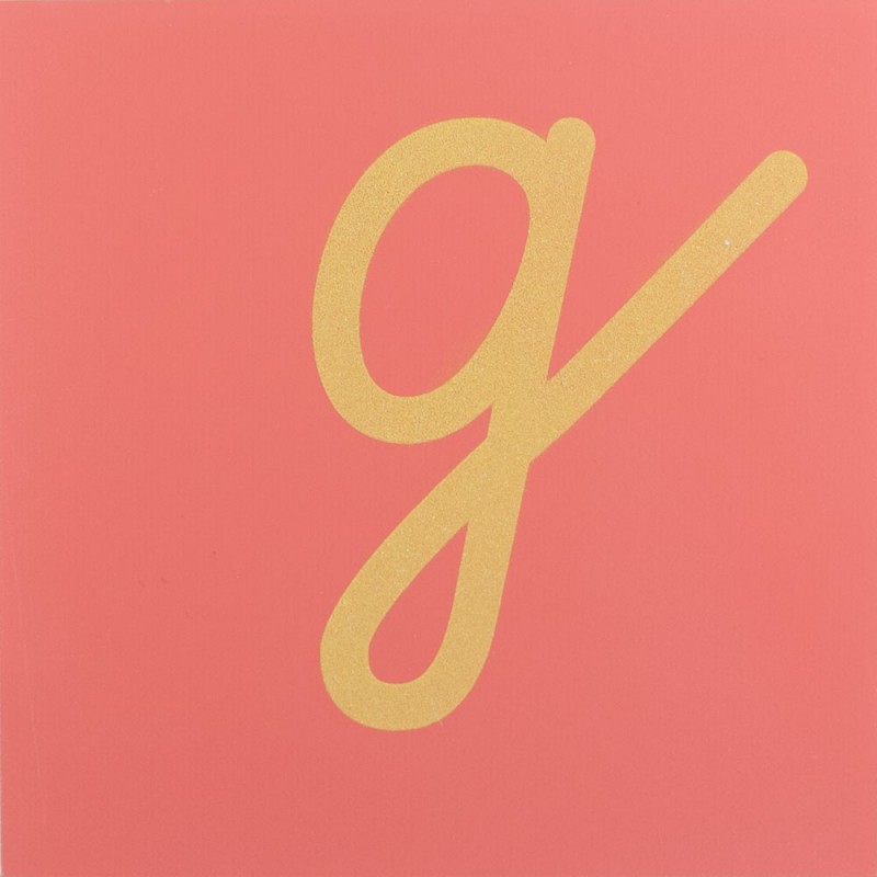 Sandpaper letters Simplified initial font