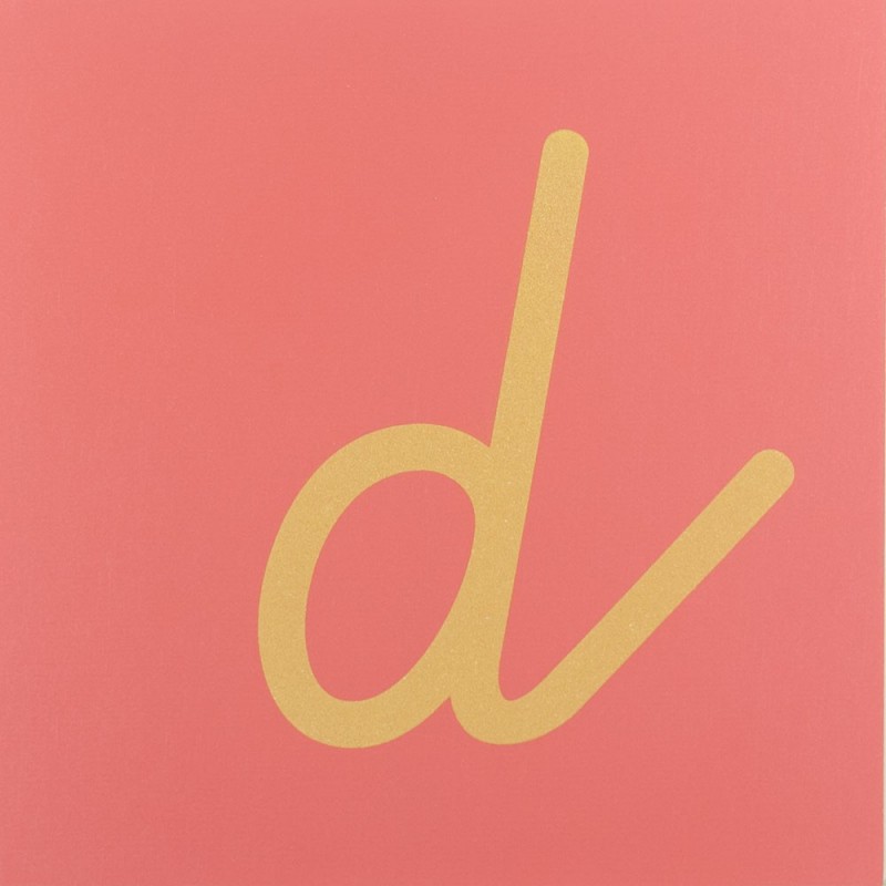 Sandpaper letters Simplified initial font