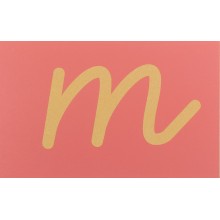 Sandpaper letters Simplified initial font