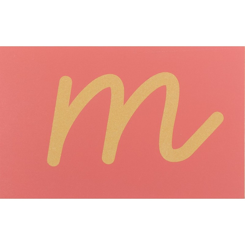 Sandpaper letters Simplified initial font