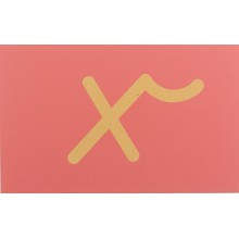 Sandpaper letters Simplified initial font