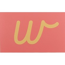 Sandpapierbuchstaben Vereinfachte Ausgangsschrift